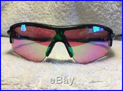 AUTHENTIC OAKLEY RADARLOCK PATH Sunglasses Black Prizm Golf Lock OO9181-42