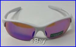 Authentic Oakley Commit Golf, White Sport Wrap Frame With Prizm Violet OO9086-0262