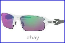 Authentic Oakley Flak 2.0 Sunglasses OO9295-06 White Prizm Golf Frames 59MM