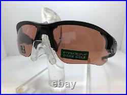 Authentic Oakley Sunglasses Flak Draft Oo9364-11 Matte Black/prizm Dark Golf