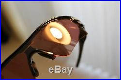 Authentic Vintage Oakley Radar Path Jet Gloss Black G30 Golf Iridium Lens Ev