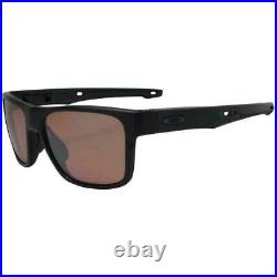 BRAND NEW Oakley Crossrange Matte Black/Prizm Dark Golf OO9361-1757 Sunglasses