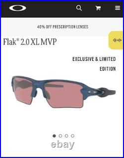 BRAND NEW Oakley Flak 2.0 XL MVP Golf Sunglasses Limited Edition of 100 IN-HAND