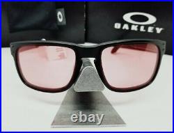 Custom OAKLEY matte black HOLBROOK sunglasses + GALAXY GOLF lenses NEW