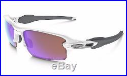 Genuine Oakley Sunglasses FLAK 2.0(A) OO9271-10 Polished White WithPrizm Golf $170