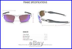 Genuine Oakley Sunglasses FLAK 2.0(A) OO9271-10 Polished White WithPrizm Golf $170