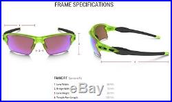Genuine Oakley Sunglasses Flak 2.0 XL Uranium with Prizm Golf OO9188-11