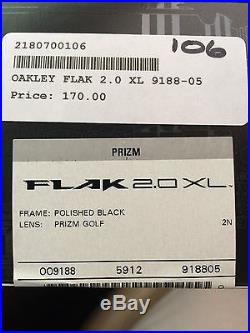 Just Purchased $170/NWT/BOX OAKLEY UNISEX SUNGLASSES Prizm Golf Flak 2.0 XL