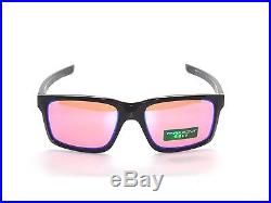 (l1)brand New Oakley Mainlink 9264-23 Polished Black Prizm Golf Sunglasses