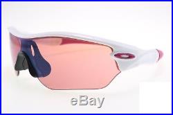 NEW AUTHENTIC Oakley Radar Edge sunglasses Pearl G30 Breast Cancer golf 9184-10