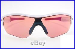 NEW AUTHENTIC Oakley Radar Edge sunglasses Pearl G30 Breast Cancer golf 9184-10