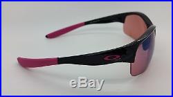 NEW Breast Cancer Coll Oakley COMMIT SQ sunglasses Black G30 Iridium 24-330 Golf