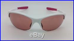 NEW Breast Cancer Coll Oakley COMMIT SQ sunglasses White G30 Black 24-176 Golf