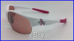 NEW Breast Cancer Coll Oakley COMMIT SQ sunglasses White G30 Black 24-176 Golf