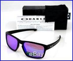 NEW Genuine OAKLEY Silver Polished Black PRIZM GOLF Lens Sunglasses OO 9262-39