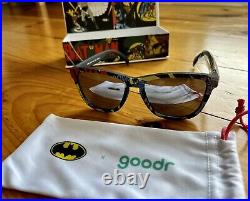 NEW! Goodr POW! BAM! Thank You. Batman! Polarized Sunglasses Batman DC SOLD OUT