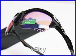 NEW Men's Oakley Sunglasses FLAK BETA Polished Black Prizm Golf FREE SHIPPING