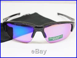 NEW Men's Oakley Sunglasses FLAK BETA Polished Black Prizm Golf FREE SHIPPING