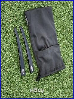 NEW OAKLEY CROSSRANGE XL SUNGLASSES Black frame / Golf Prizm lens