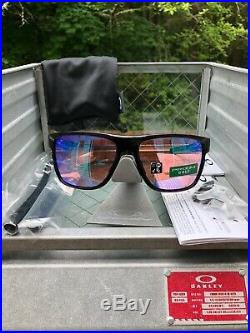 NEW! OAKLEY CROSSRANGE XL Sunglasses Polished Black / Prizm Golf OO9360-0458