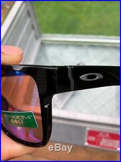 NEW! OAKLEY CROSSRANGE XL Sunglasses Polished Black / Prizm Golf OO9360-0458