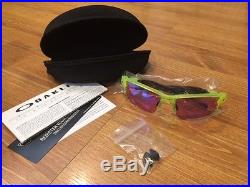 NEW OAKLEY FLAK 2.0 XL Uranium Collection! PRIZM GOLF Sunglasses Flak Jacket