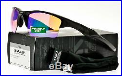 NEW! OAKLEY HALF JACKET 2.0 XL SUNGLASSES Polished Black-Prizm Golf OO9154-49