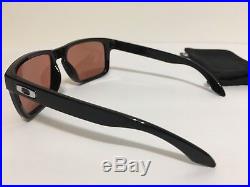 NEW OAKLEY HOLBROOK OO9102-55 GLOSS BLACK/G30 Iridium GOLF lens Sunglasses