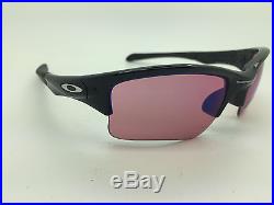 NEW OAKLEY QUARTER JACKET Sunglasses Black G30 9200-02 Youth AUTHENTIC Golf Rose