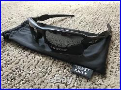 NEW OAKLEY Sunglasses FLAK 2.0 XL MATTE Black PRIZM Black Iridium Golf Cycling