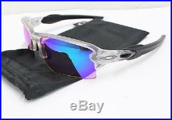 NEW OAKLEY Sunglasses FLAK 2.0 XL Matte Clear Prizm Golf