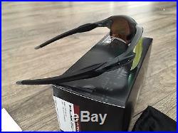 NEW OAKLEY Sunglasses FLAK 2.0 XL POLARIZED Grey Smoke FIRE Iridium Golf Radar