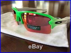 NEW OAKLEY Sunglasses FLAK 2.0 XL PRIZM Green Fade Collection Road Golf Cycling