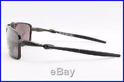 NEW Oakley Badman 6020-06 Prizm Polarized Carbon Sports Cycling Golf Sunglasses