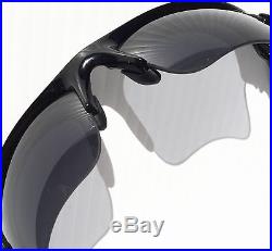NEW Oakley FAST JACKET BLACK w Grey & VR28 Lens Multi-lens Sunglass 9156-30 GOLF