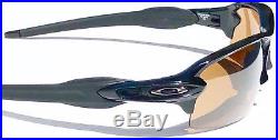 NEW Oakley FLAK 2.0 BLACK w POLARIZED TUNGSTEN PRIZM Golf Sunglass oo9295-20