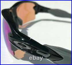 NEW Oakley FLAK JACKET 2.0 BLACK INK polished PRIZM GOLF Lens Sunglass 9271-05