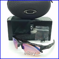 NEW Oakley FLAK JACKET XLJ sunglasses Black G30 Golf 26-239 GENUINE with Case