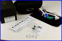 NEW Oakley Flak 2.0 AF Sunglasses OO9271-10 Polished White Prizm Golf Lens