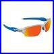 NEW-Oakley-Flak-2-0-AF-Sunglasses-Silver-Prizm-Ruby-OO9271-3361-01-ru