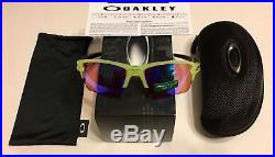 NEW Oakley Flak 2.0 XL Sunglasses Uranium Green Prizm Golf Lens 009188-11