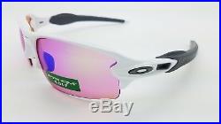 NEW Oakley Flak 2.0 sunglasses Polished White Prizm Golf 9295-06 AUTHENTIC 9295