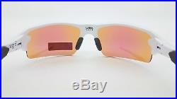 NEW Oakley Flak 2.0 sunglasses Polished White Prizm Golf 9295-06 AUTHENTIC 9295