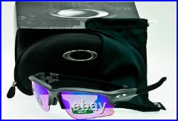 NEW Oakley Flak Draft sunglasses Steel Prizm Golf 9373-0470 AUTHENTIC Asian Fit