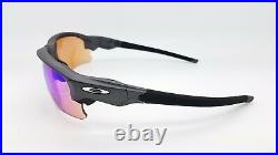 NEW Oakley Flak Draft sunglasses Steel Prizm Golf 9373-0470 AUTHENTIC Asian Fit