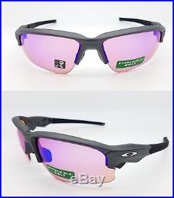 NEW Oakley Flak Draft sunglasses Steel Prizm Golf 9373-0470 Asian Fit 9364 G30