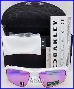 NEW Oakley Flak Draft sunglasses White Prizm Golf 9373-0670 G30 Asian AUTHENTIC