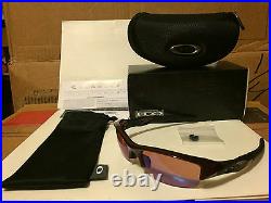 NEW Oakley Flak Jacket (AF) Sunglasses, Metallic Red / G30 Iridium, 03-883J