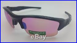 NEW Oakley Flak Jacket XLJ sunglasses Polished BLack Prizm Golf 24-428 Baseball
