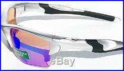 NEW Oakley HALF JACKET 2.0 SILVER w G30 PRIZM GOLF Lens Sunglass 9154-60